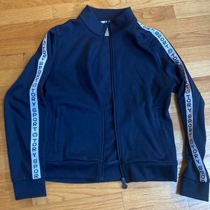 Tory Burch sport track jacket- clean only worn three time.